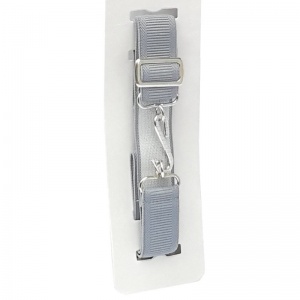 Boys Silver / Grey Adjustable & Elasticated Formal Belt